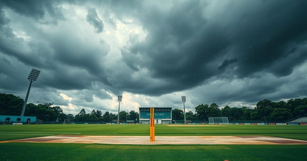 Champions Trophy Match Delayed by Inclement Weather in Rawalpindi