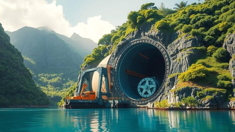 CRCHI Exports Tunnel Boring Machine to Solomon Islands for Hydropower Project