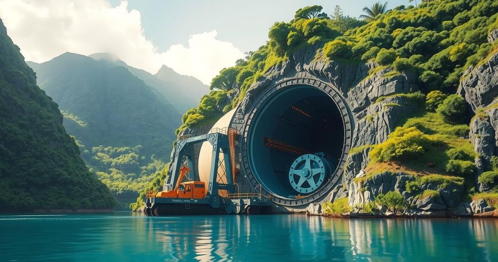 CRCHI Exports Tunnel Boring Machine to Solomon Islands for Hydropower Project