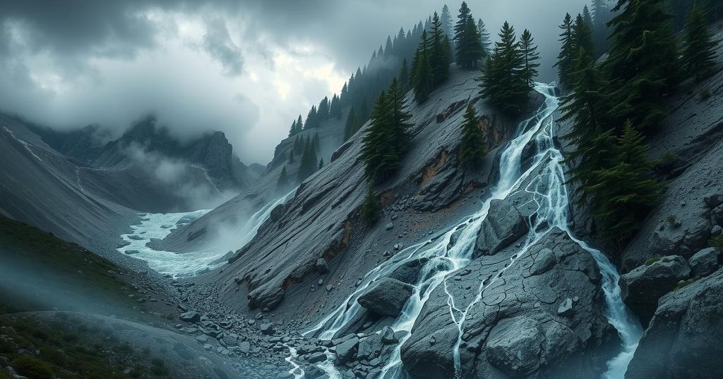 Landslide Impact in Southern Peru Following Extreme Rainfall