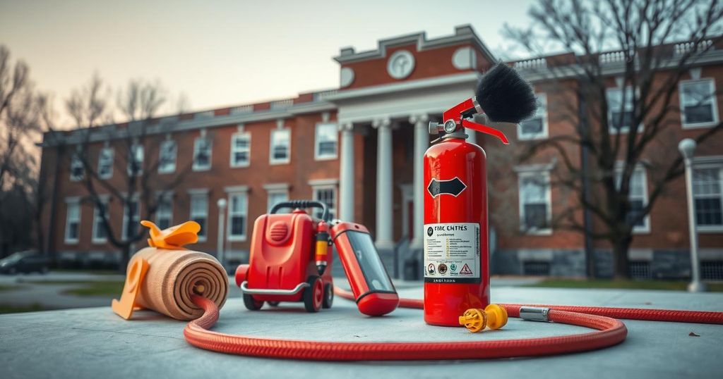 GNFS Successfully Battles Fire at University of Ghana Estate Block