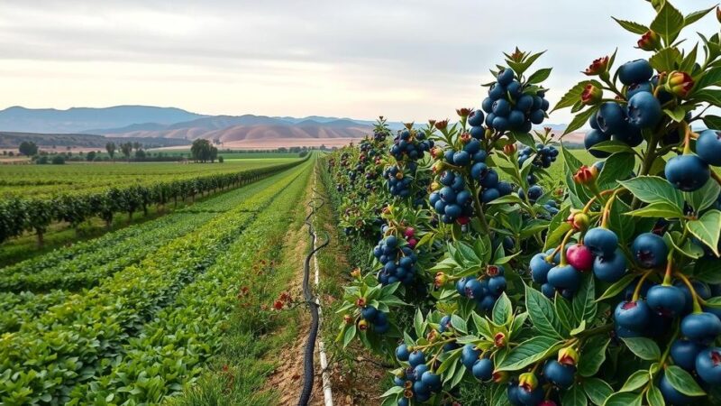 Impact of Cool Temperatures on Moroccan Blueberry Harvests and Market Dynamics