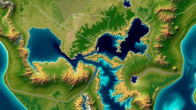 Satellite Imagery Reveals Flood Extent in Botswana as of March 2025