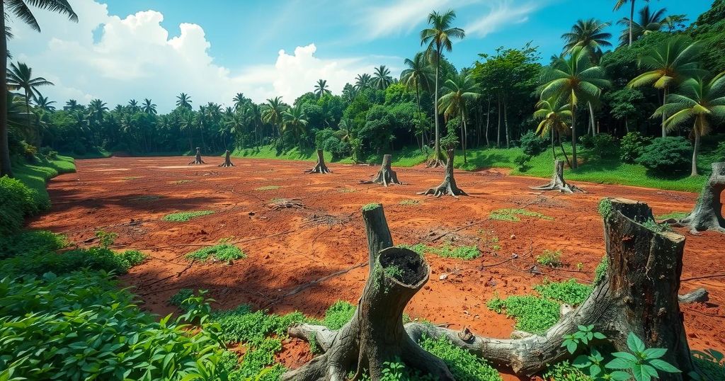 Brazil Deforests Amazon for UN Climate Conference Infrastructure