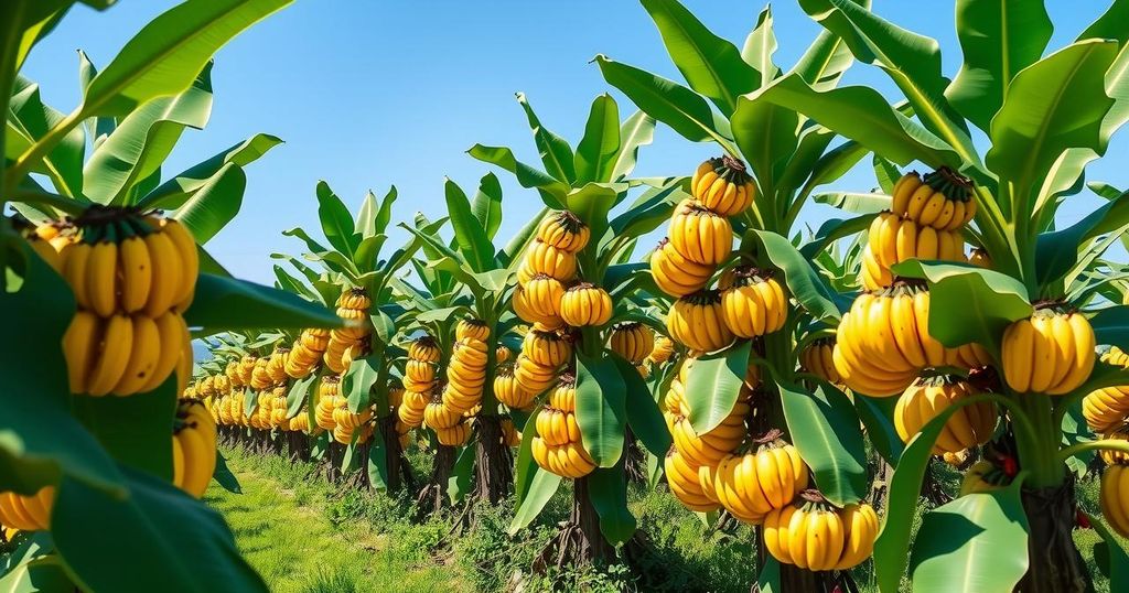 Banana Production in Piura Remains Stable Amid Northern Peru Rains