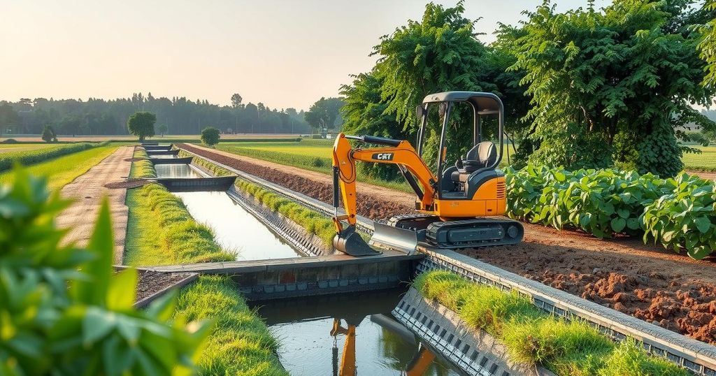 East Bank Demerara NDCs Receive Mini Excavators to Boost Drainage Capacity