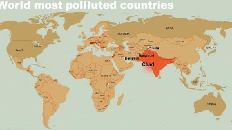 Bangladesh and Chad Ranked as Most Polluted Countries in 2024