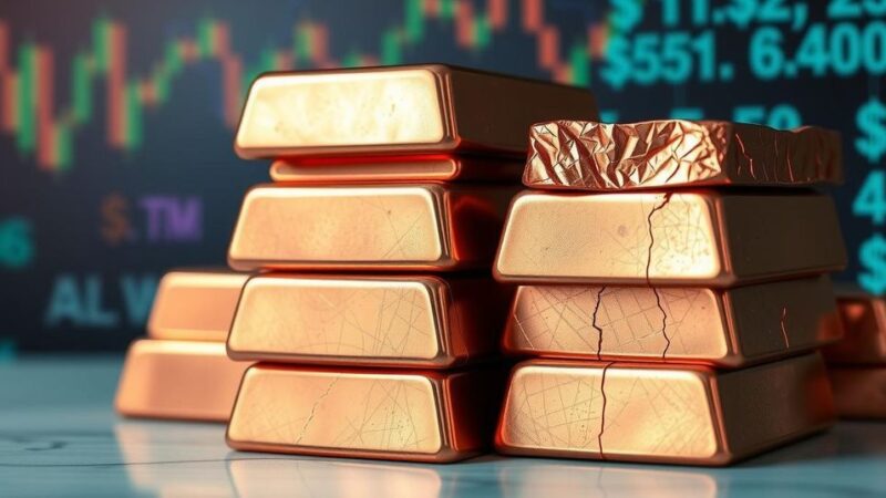 Copper Prices Decline Amid Strong Dollar and Mixed Market Signals