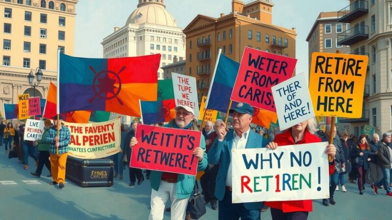 Retirees in Argentina Protest Government’s Economic Adjustment Plan