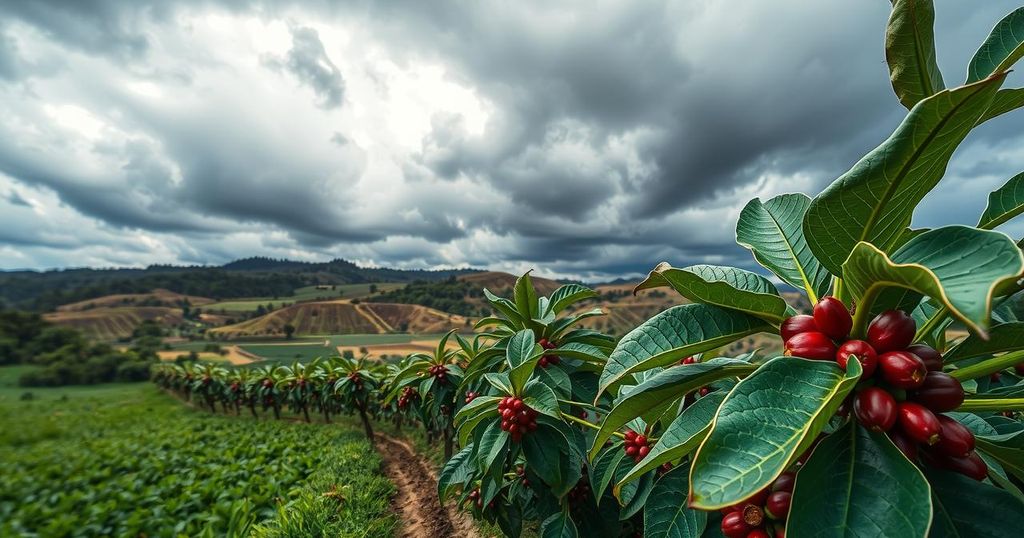 Rising Coffee Prices Amid Reduced Rainfall in Brazil