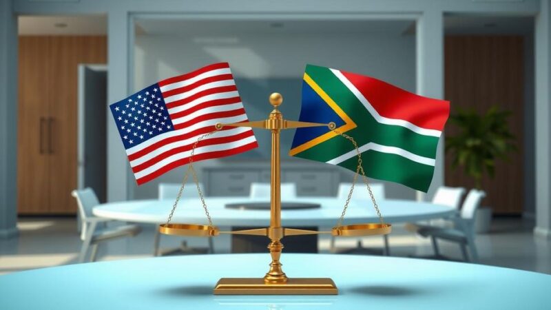 U.S. Concerns with South Africa: Policy Changes through Diplomacy