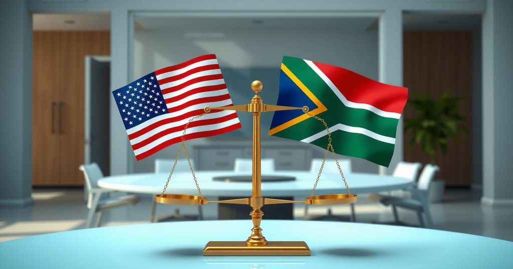 U.S. Concerns with South Africa: Policy Changes through Diplomacy