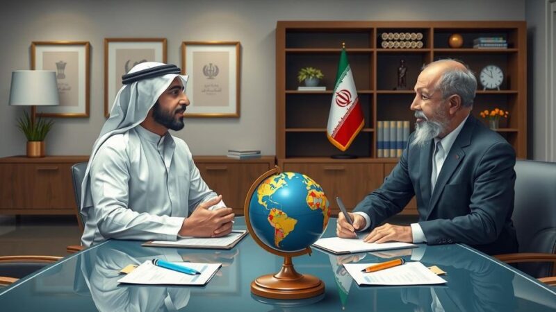 Emirati Diplomat Meets Iran’s Foreign Minister Amidst Nuclear Tensions