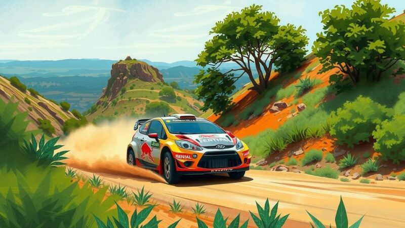 Elfyn Evans Extends Lead in Chaotic Safari Rally Kenya