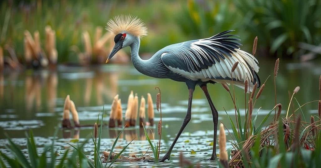 Growing Threats to Uganda’s National Bird: The Grey-Crowned Crane