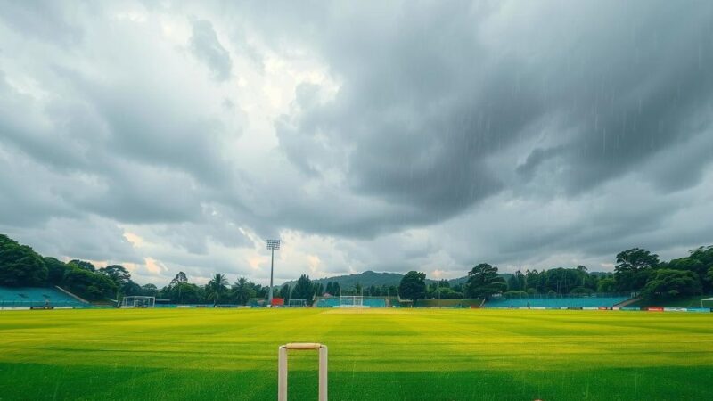 Rain Disrupts Day One of Guyana vs Windward Islands Match