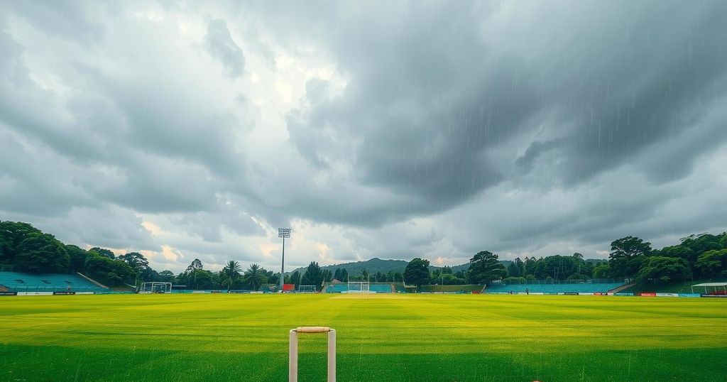 Rain Disrupts Day One of Guyana vs Windward Islands Match