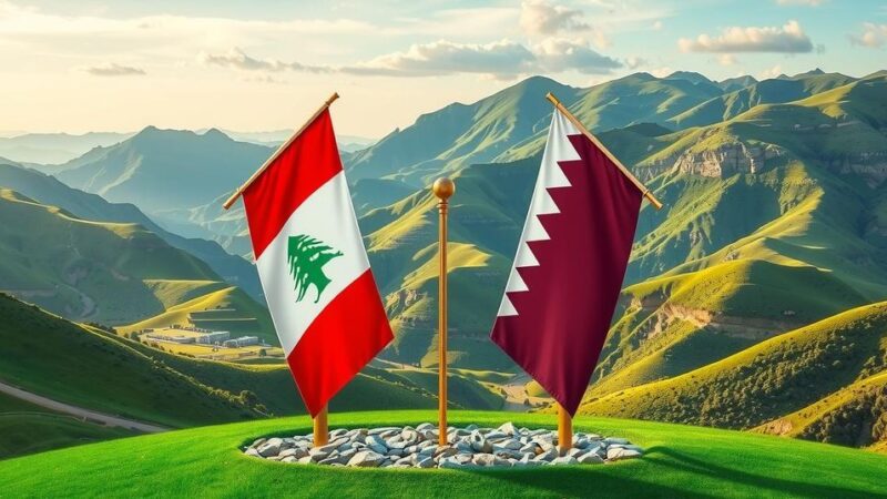 Lebanese PM Dr. Nawaf Salam Meeting with Qatari Ambassador