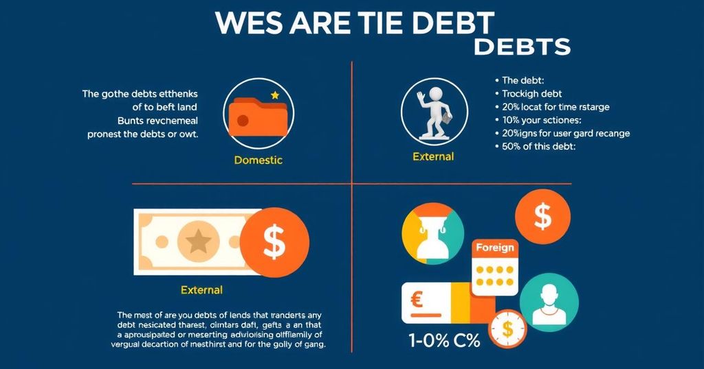 Ghana’s Debt Obligations: GH¢150m Domestic and $8.7bn External by 2028