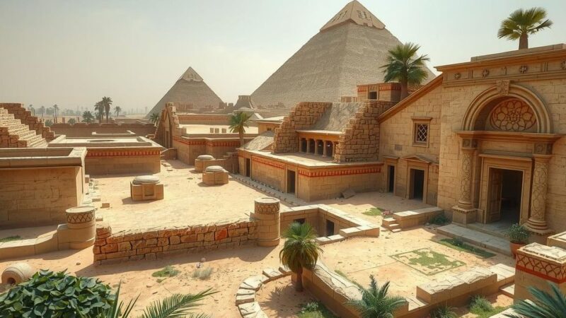 Discovery of Potential Underground City Beneath Giza Pyramids