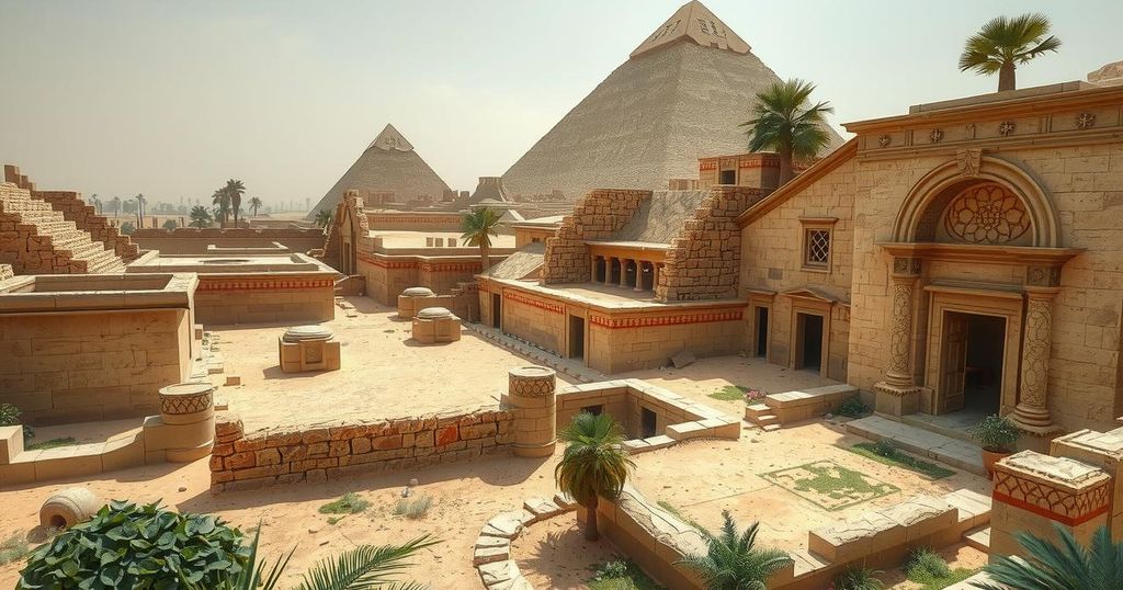 Discovery of Potential Underground City Beneath Giza Pyramids