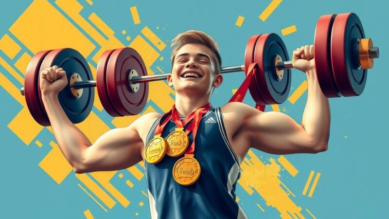 Nehemiah Elder Shines at IWF Championships with Three Golds