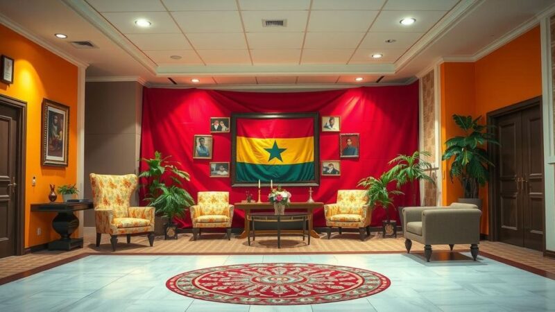 Ghana's ambassador warmly welcomed by NDC Spain branch, symbolizing unity and support in diplomatic relations.